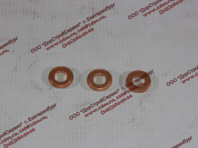 Шайба уплотнительная форсунки медная WP12 SHAANXI / Shacman (ШАНКСИ / Шакман) 612639000064 фото 1 Сыктывкар