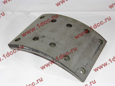 Накладка тормозная передняя большая (10 отверстий) SH SHAANXI / Shacman (ШАНКСИ / Шакман) 81.50221.0539 фото 1 Сыктывкар