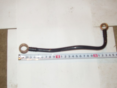 Шланг ТНВД №1 пластик, гайки M14, изогнутый H HOWO (ХОВО) VG1560070025 фото 1 Сыктывкар