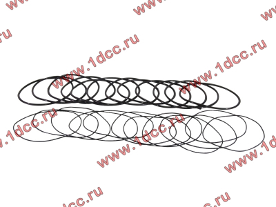 Кольцо уплотнительное гильзы цилиндра (комплект 12 тонких и 12 толстых) двигатель TD226B6G Lonking CDM (СДМ) 01153804/01153805 фото 1 Сыктывкар