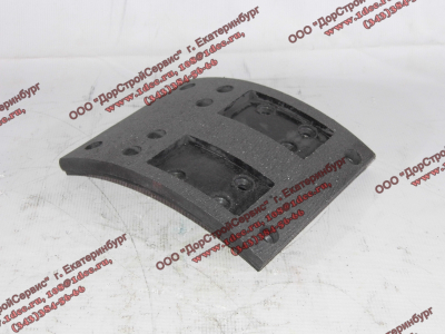 Накладка тормозная передняя верхняя 14 отверстий C CAMC (КАМК)  фото 1 Сыктывкар